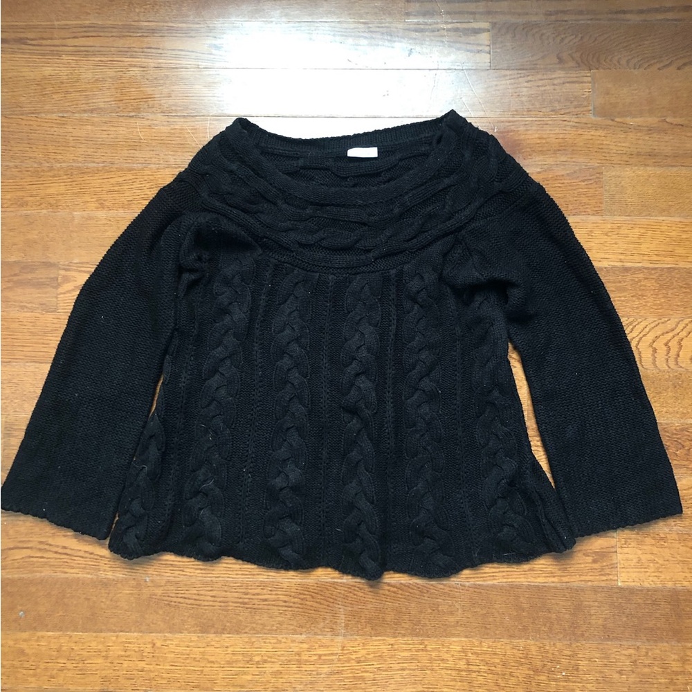 Black Knit Yessica Sweater